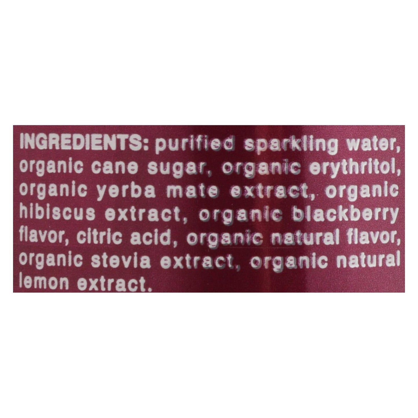 Clean Cause Yerba Mate, Blackberry Clean, Pack of 12 - 16 fl oz Cans