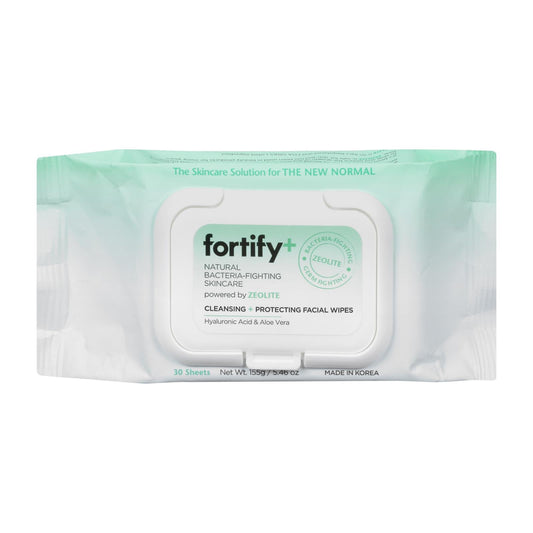 Fortify+ Face Wipes: Protect Your Skin with Gentle Care - 30 Ct