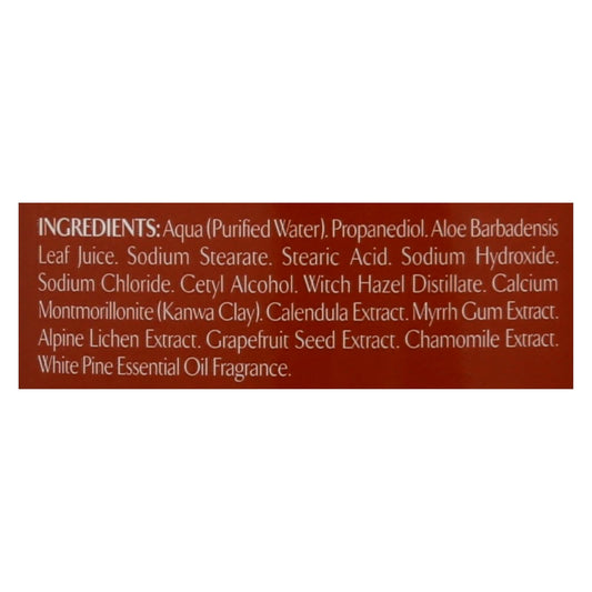 Zion Health Claydry Silk Deodorant - White Pine (Pack of 2.5 Oz)