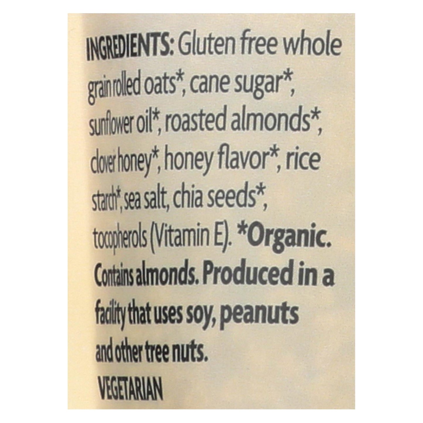 Nature's Path Organic Honey Almond Granola, Case of 8 - 11 Oz Bags