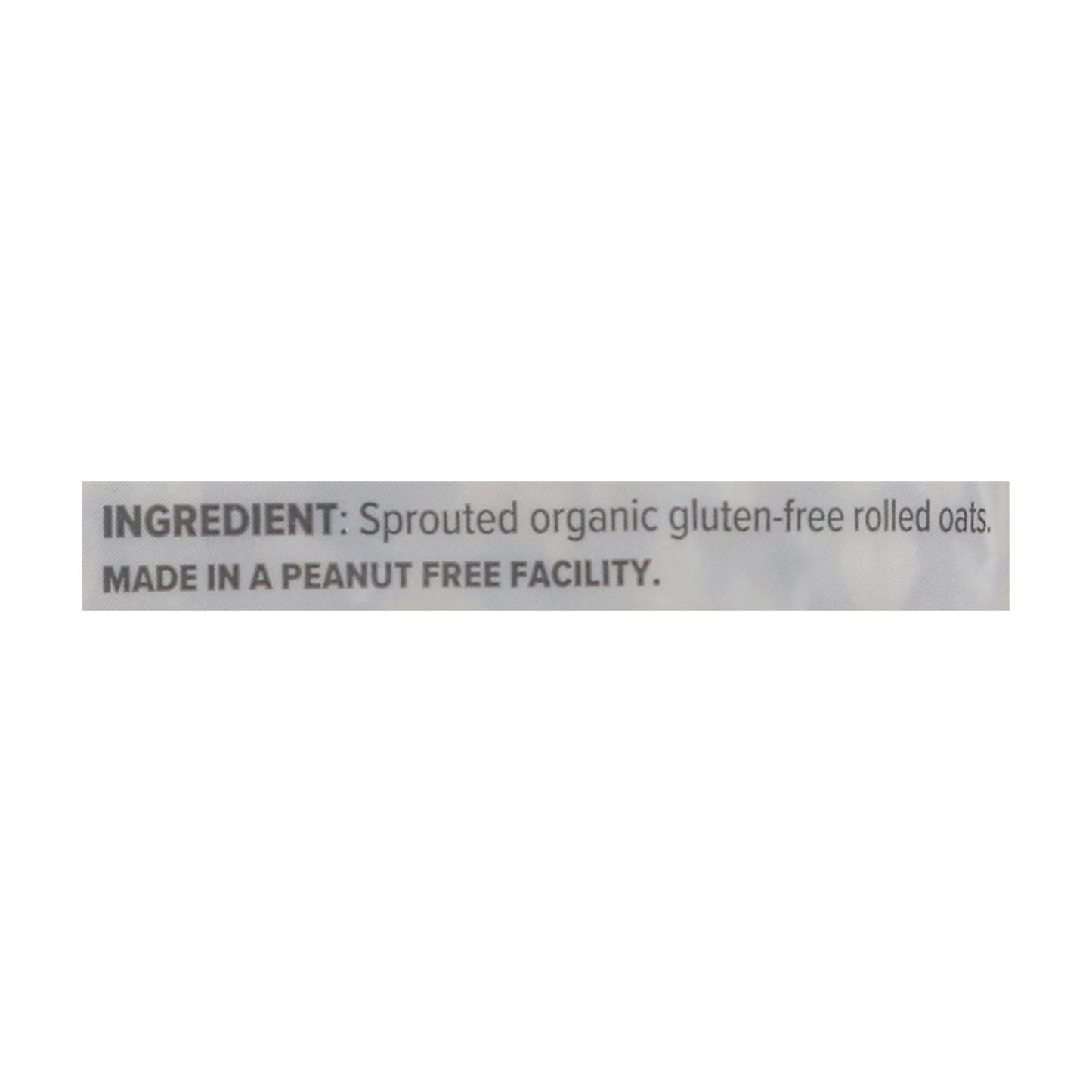 One Degree Organic Sprouted Rolled Oats, 45 oz, Case of 4