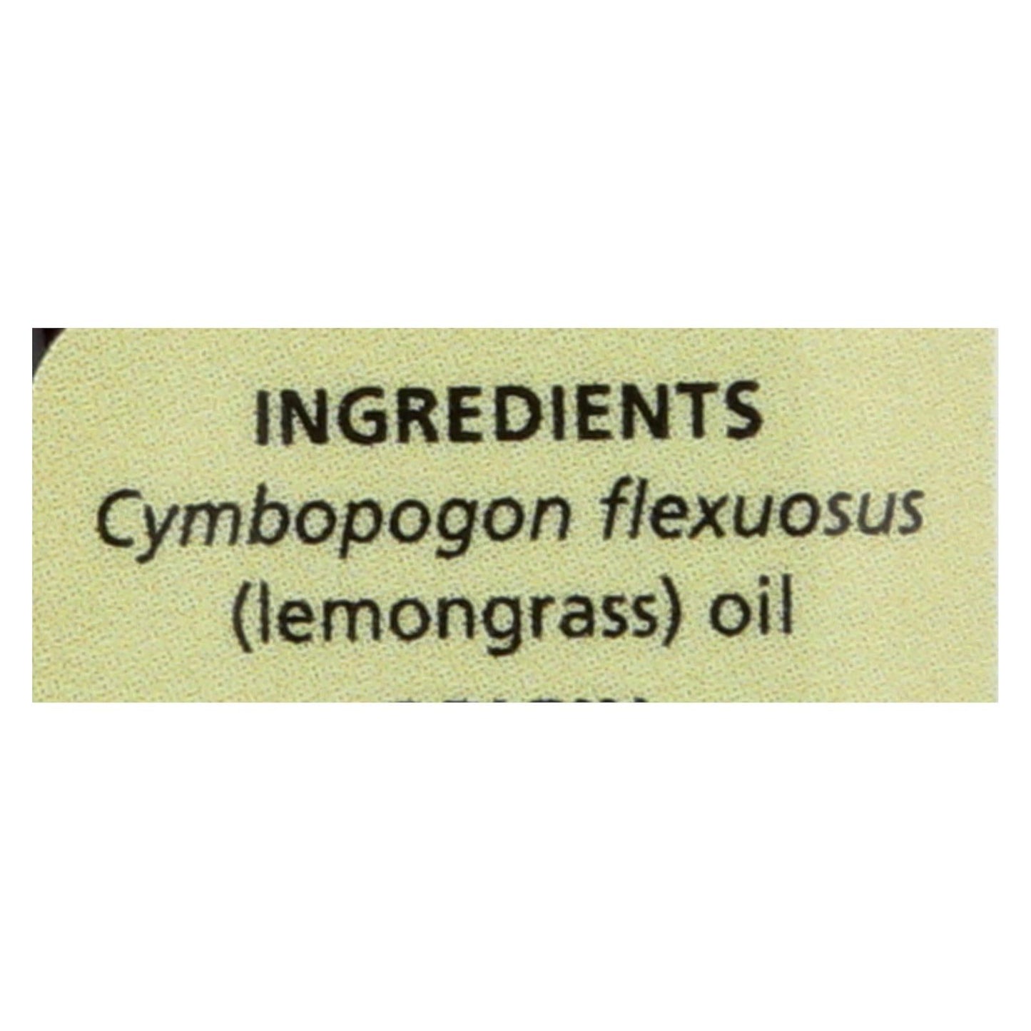 Aura Cacia Lemongrass Pure Essential Oil - 0.5 Fl Oz