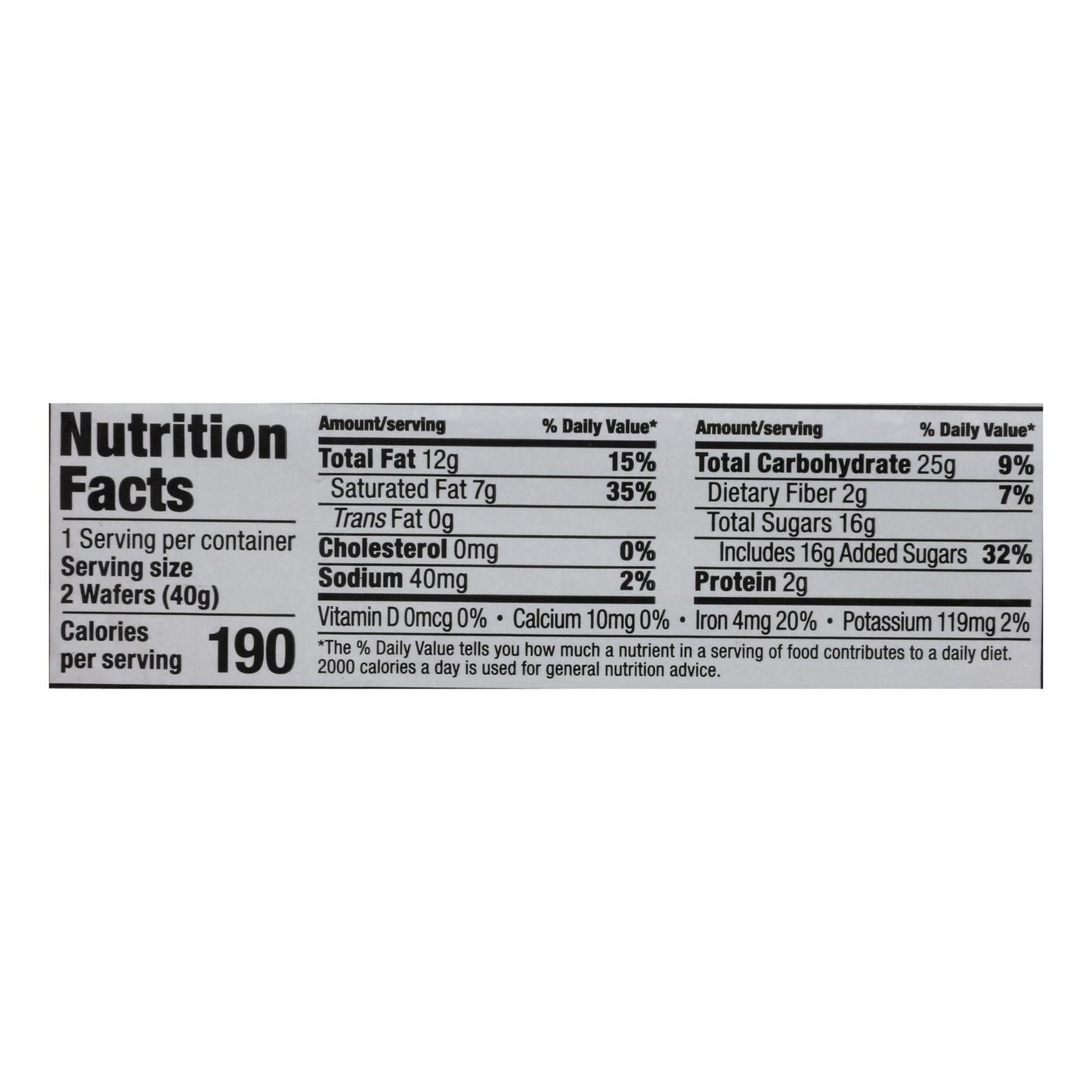 Little Secrets Crispy Dark Chocolate Sea Salt Wafers 1.4 Oz. Case of 12