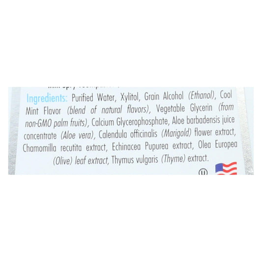 Spry Natural Oral Rinse, 16 Fl Oz | Cool Mint