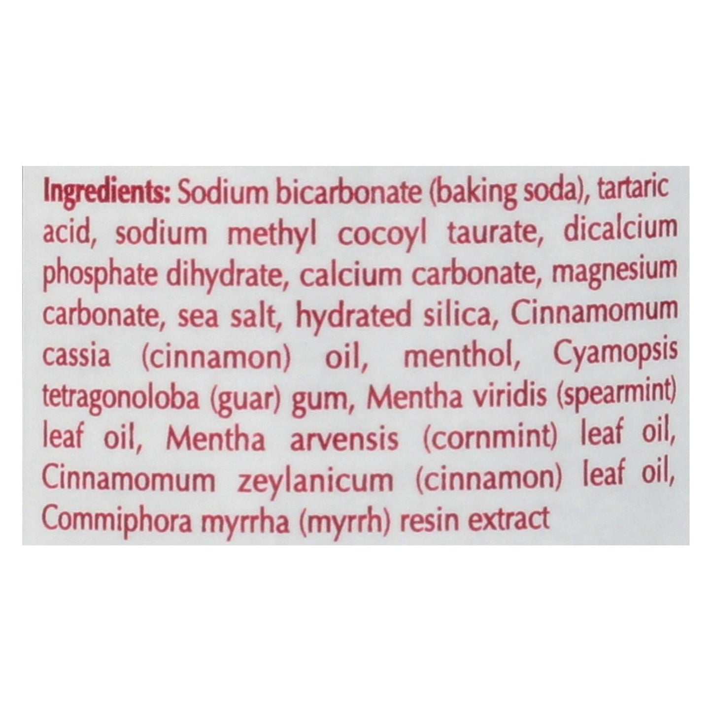 Eco-Dent Daily Care Cinnamon Flavor Toothpowder - 2 Oz