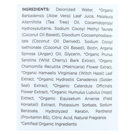 Millcreek Botanicals Tea Tree Oil Dandruff Shampoo, 14 Fl. Oz.