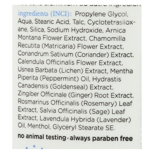 Earth Science Deodorant, Natural Mint Rosemary - 2.5 Oz