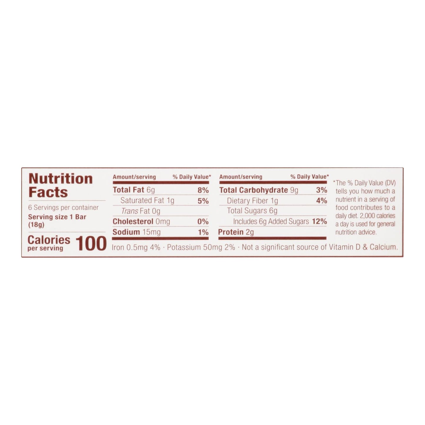 Mighty Sesame Tahini Bar, Vanilla Flavor, 6/3.8 oz (Case of 8)