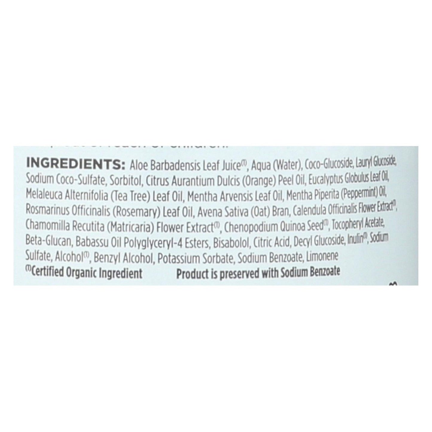 Avalon Organic Tea Tree Shampoo (32 Oz.)