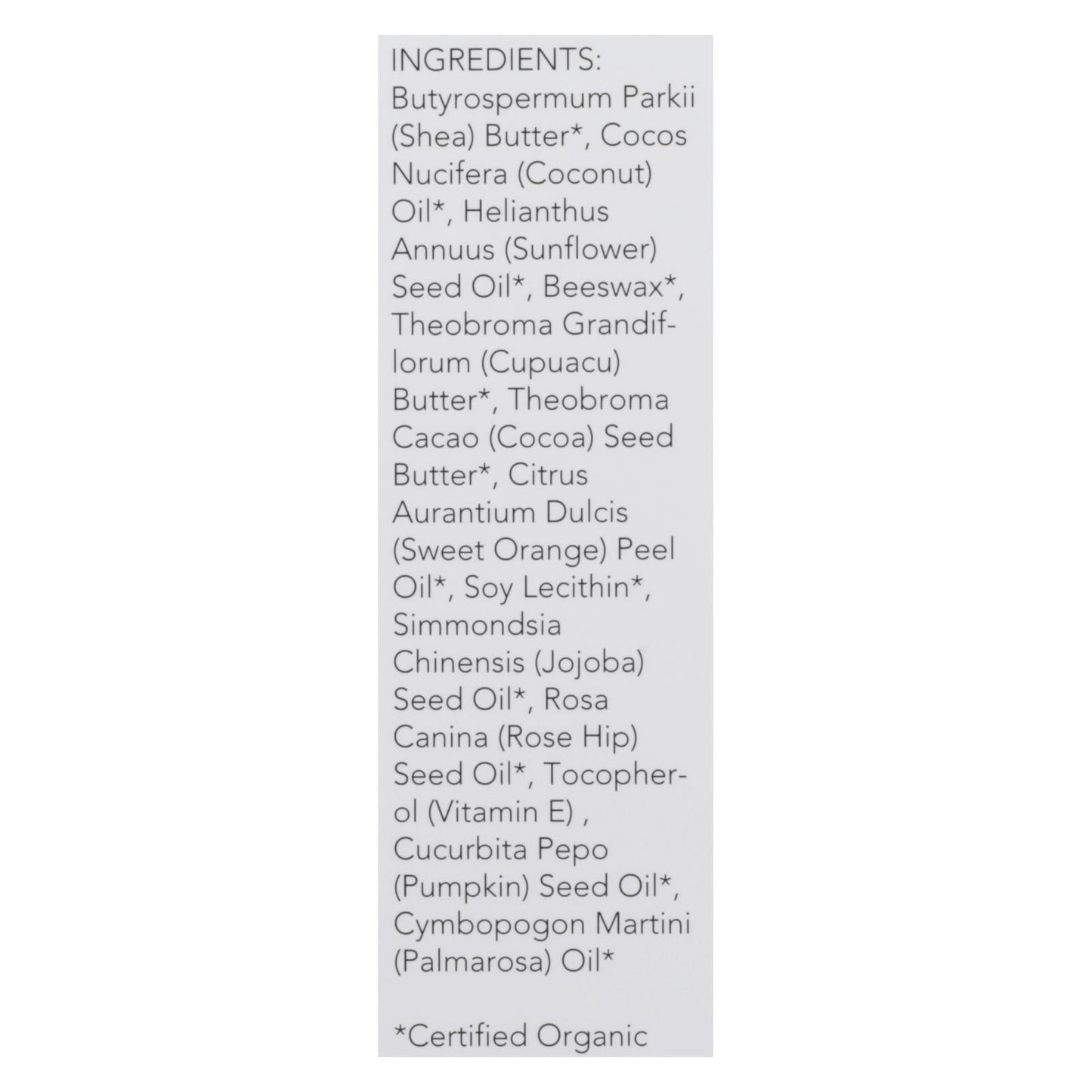 Nourish Organic Skin Solve - Sweet Orange and Rosehip, Organic, 3oz