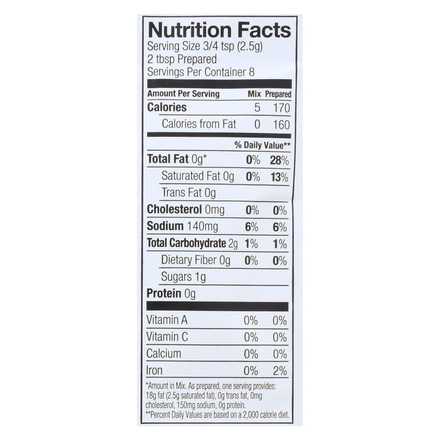Simply Organic Italian Salad Dressing Mix, 0.7 Oz. (Case of 12)