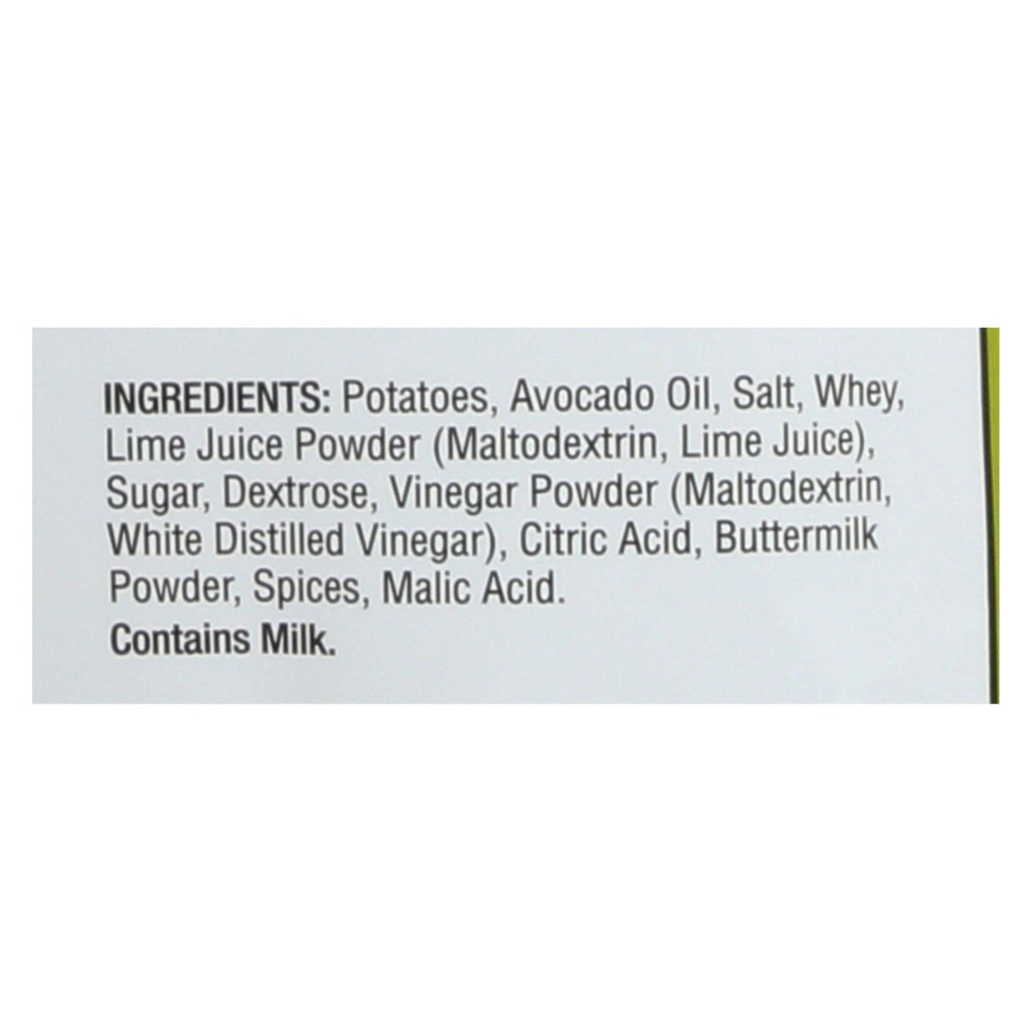 Good Health Kettle Chips Avocado Oil Lime Ranch - 12 - 5 Oz. Bags
