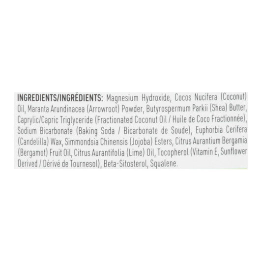 Schmidt's Deodorant Bergamot & Lime Stick - 2.65 Oz