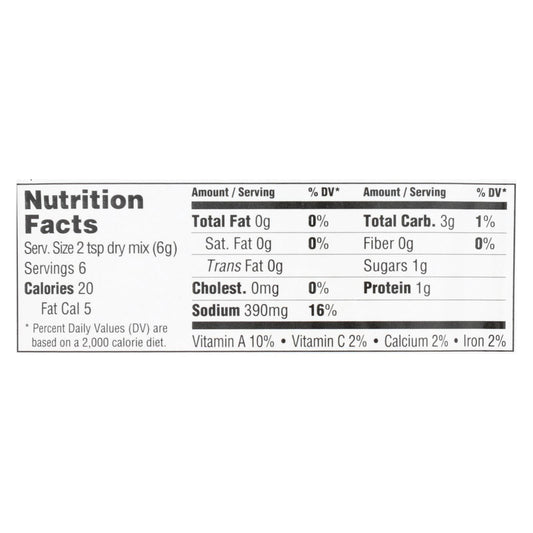 La Preferida Classic Taco Seasoning for Perfect Tacos - Case of 12 (1.25 Oz per Packet)