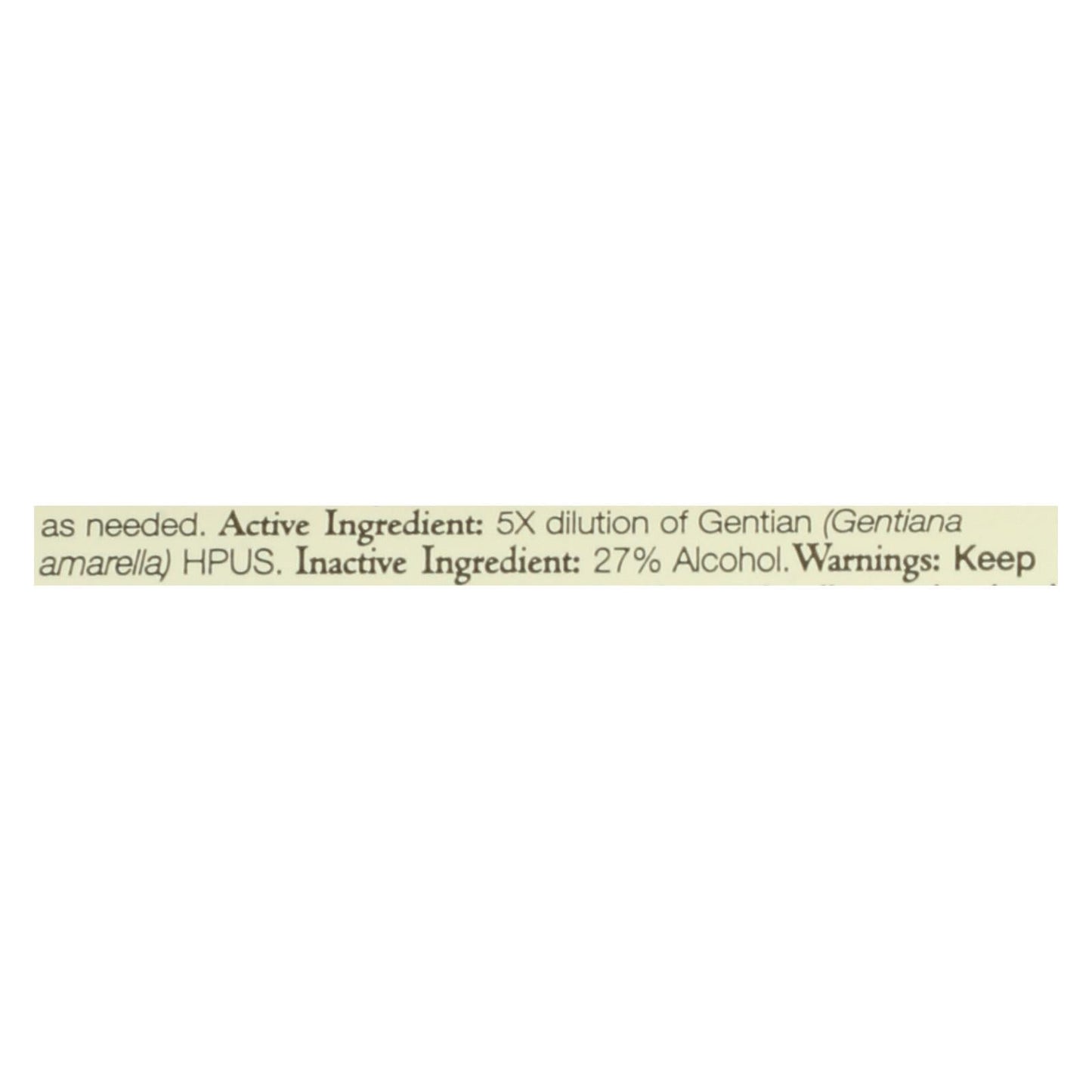Bach Flower Remedies Gentian Drops - 0.7 Fl Oz