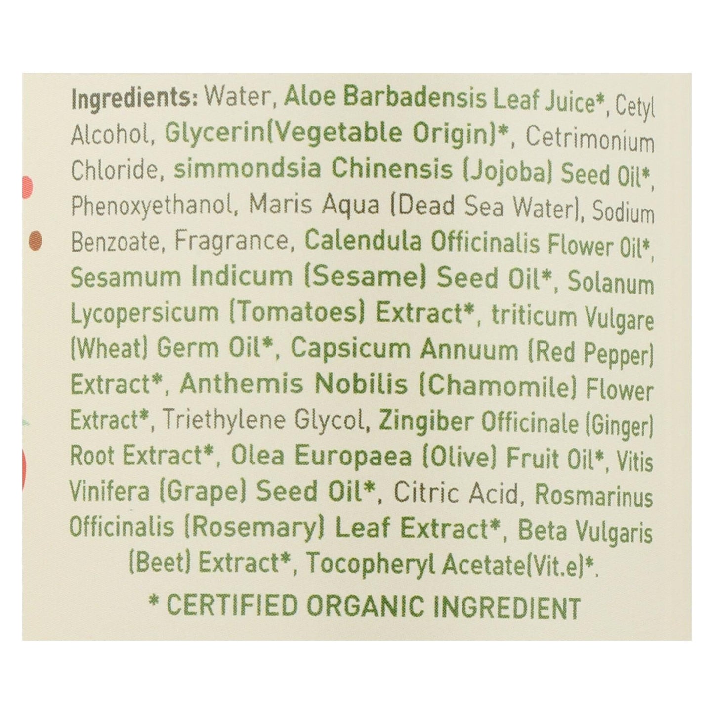 Ecolove Conditioner for Normal to Oily Hair | Red Vegetable Extracts | 17.6 Fl Oz