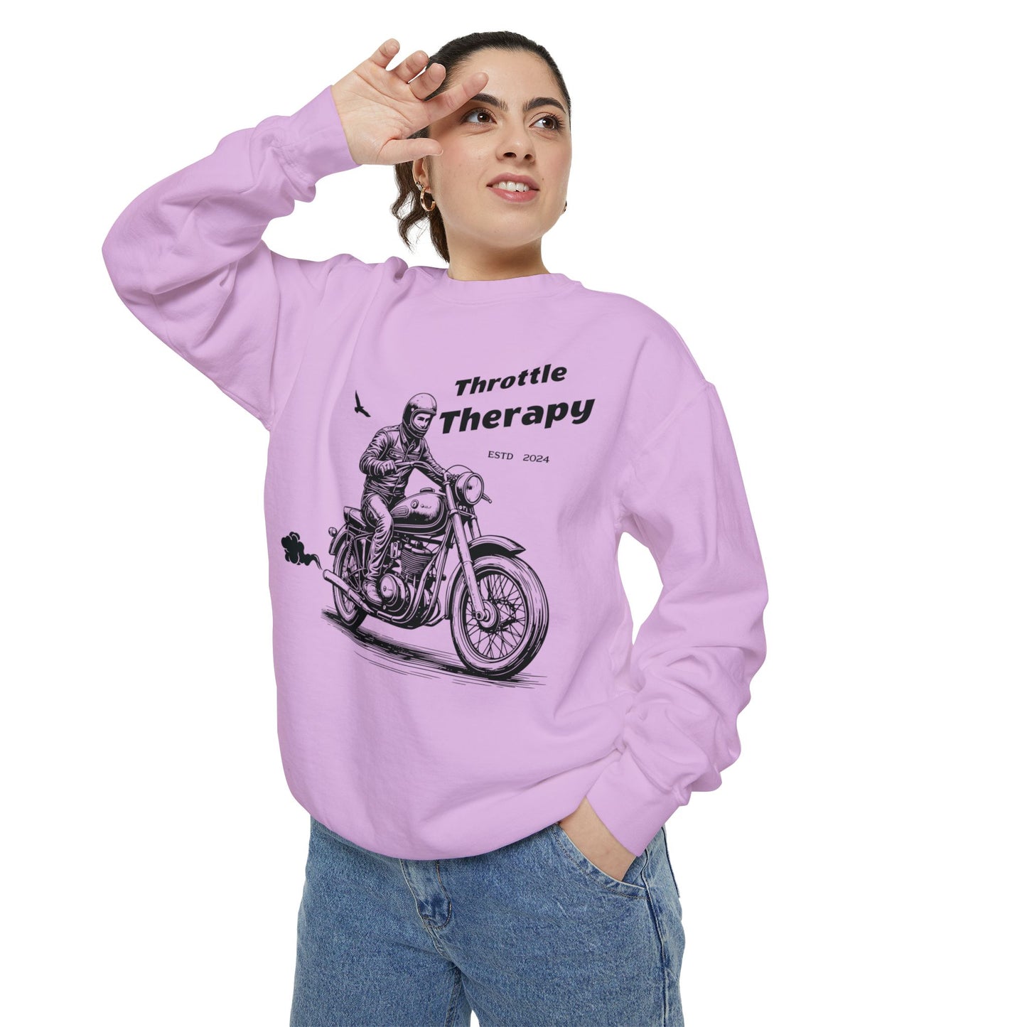 SW-064ML-24 Comfy Bike lover Sweatshirt