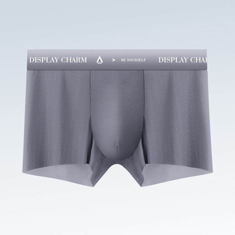 Ice-silk Seamless Mens Underwearice-cool Smooth And Skin-friendly
