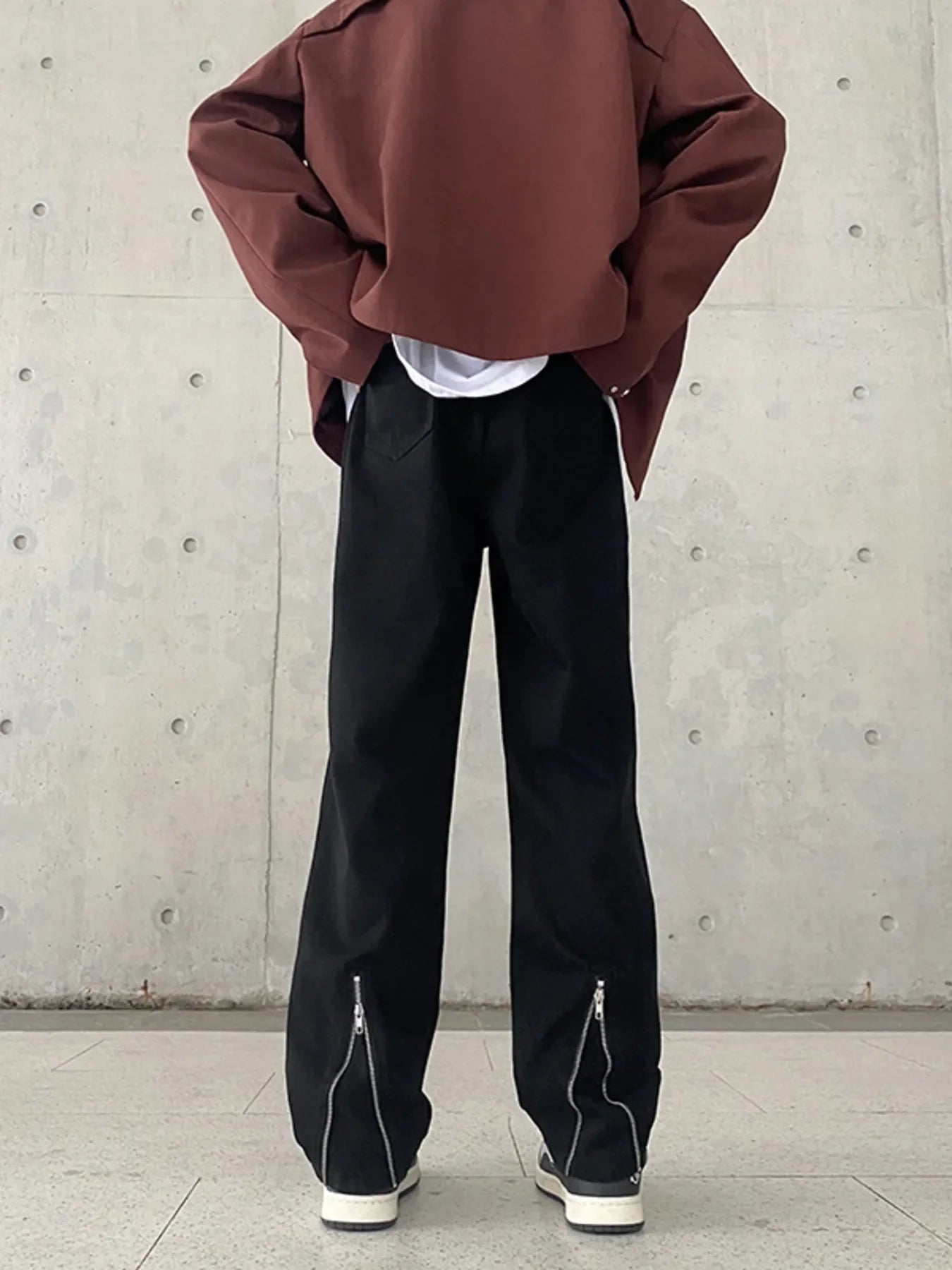 Men's Full Size Wide Leg Jeans Plus Size