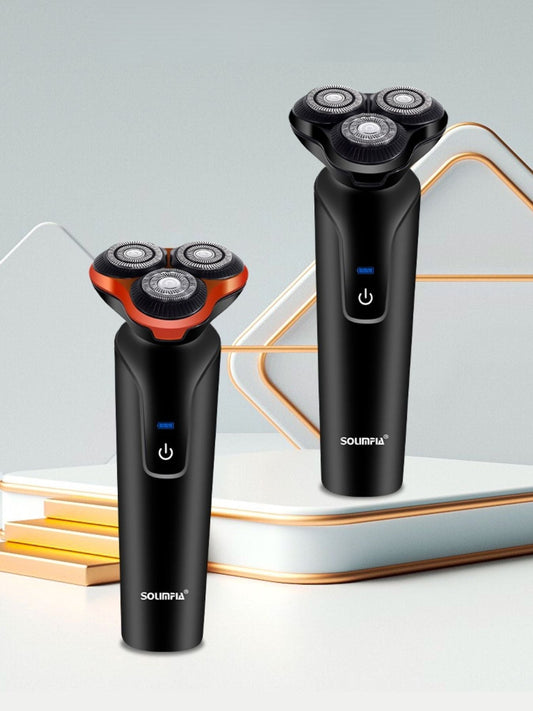3-Head Rotary Electric Shaver