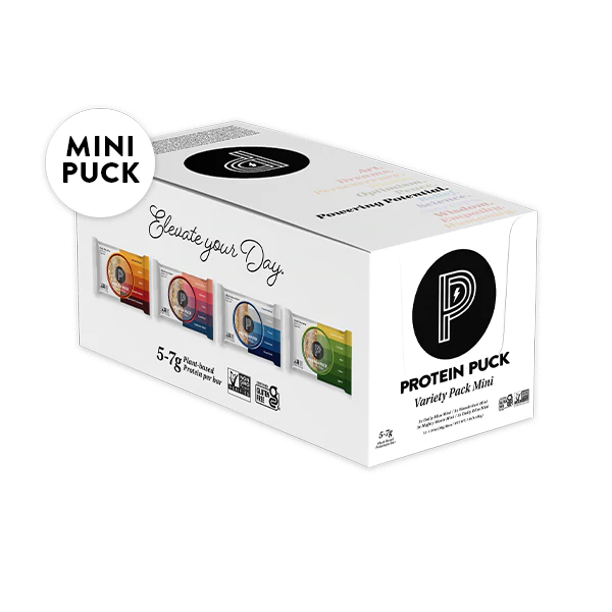 Protein Puck Mini Variety Pack - Case of 12 - 1.34 Oz