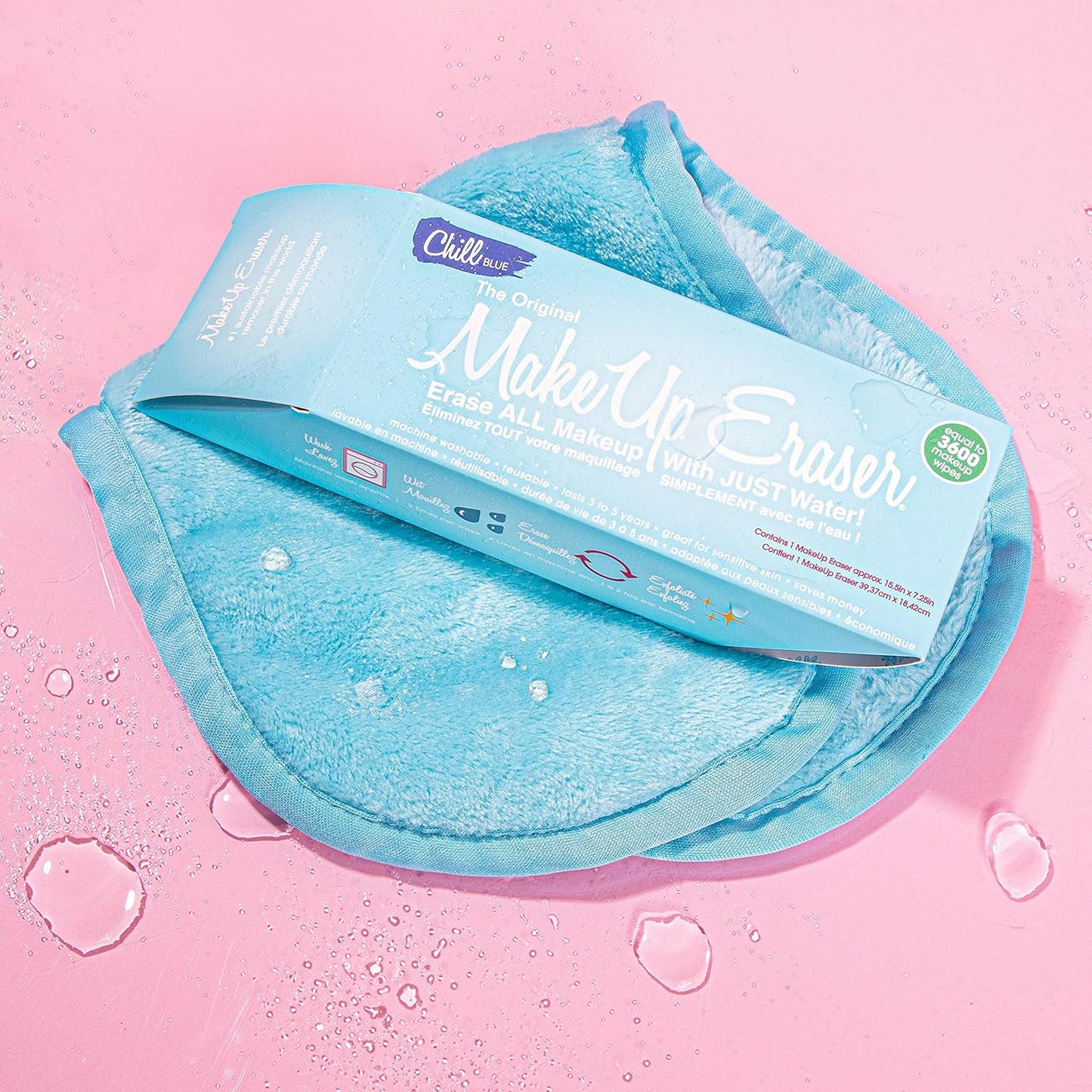 MAKEUP ERASER Chill Blue Reusable Makeup Remover Cloth
