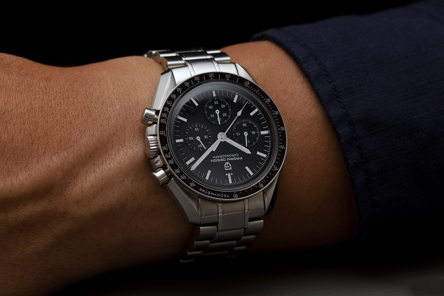 2023 New Men's Speed ChronoLux Quartz Watch: Luxury, Performance, and Elegance with Automatic Date and Sapphire Mirror