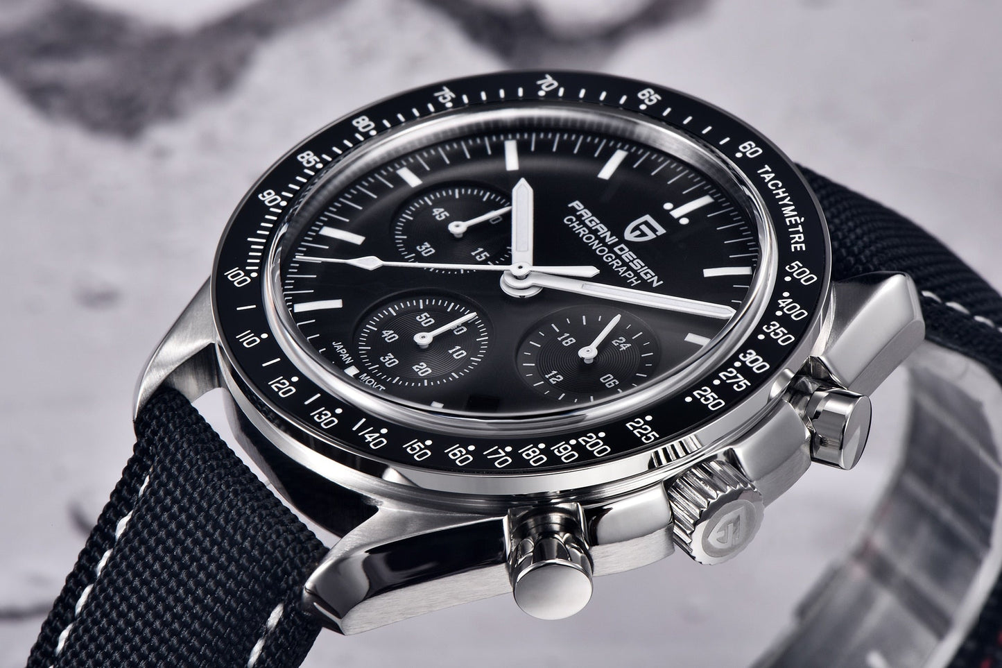 2023 New Men's Speed ChronoLux Quartz Watch: Luxury, Performance, and Elegance with Automatic Date and Sapphire Mirror
