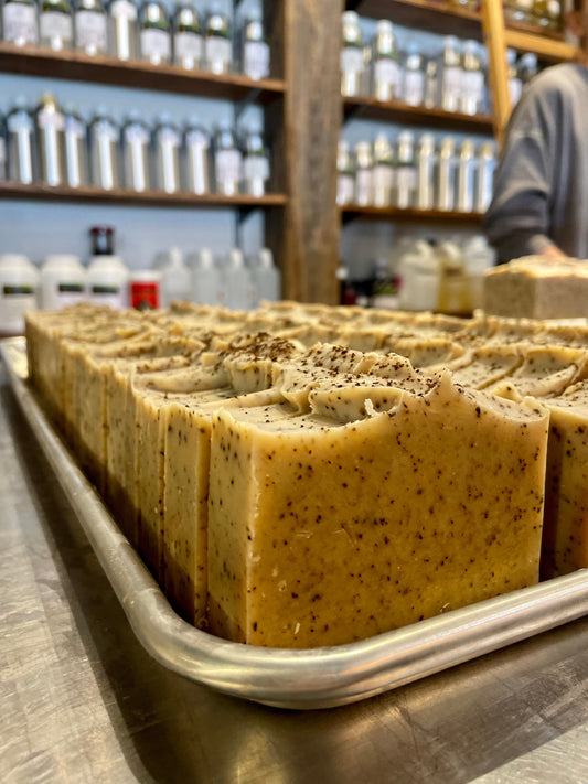 Coffee and Honey Scrub | Almond Oil Soap