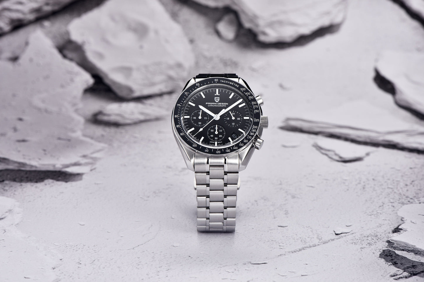 2023 New Men's Speed ChronoLux Quartz Watch: Luxury, Performance, and Elegance with Automatic Date and Sapphire Mirror