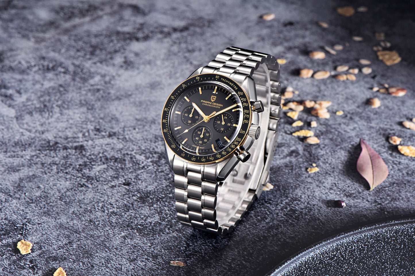 2023 New Men's Speed ChronoLux Quartz Watch: Luxury, Performance, and Elegance with Automatic Date and Sapphire Mirror