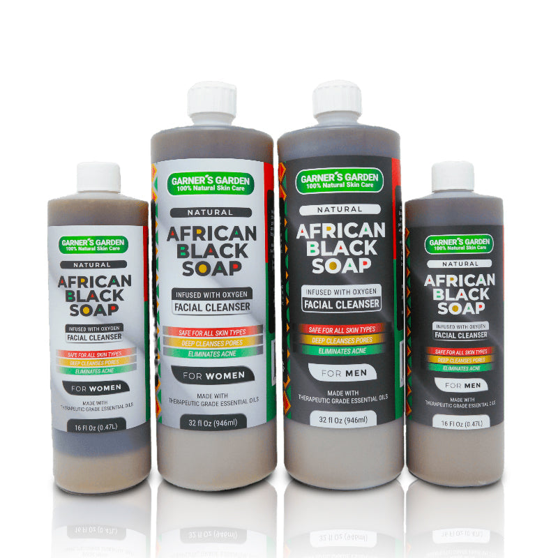 African Black Soap Foaming Facial Cleanser | H2O2