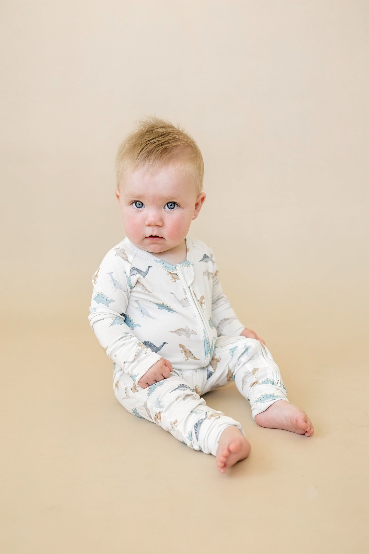 Snugglesaurus Bamboo Zippy Pajamas