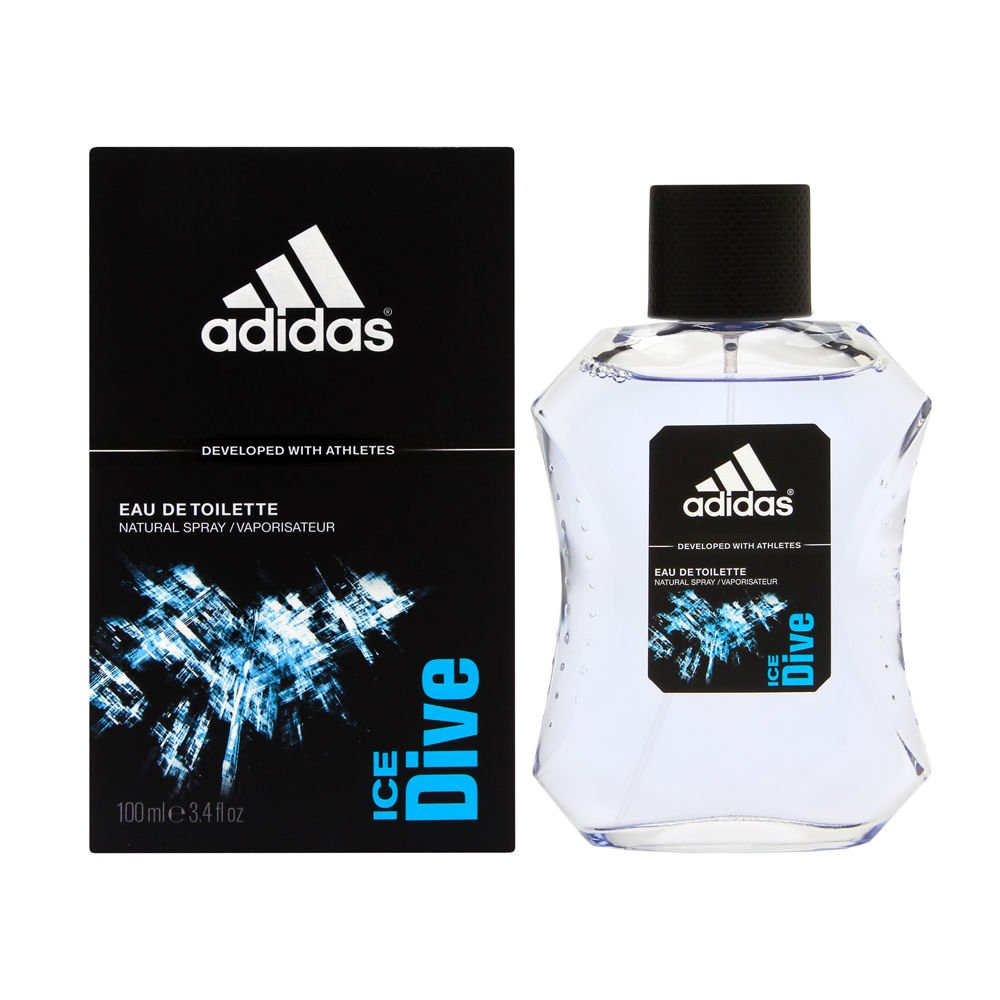 Adidas Ice Dive Eau de Toilette Spray for Men (3.4 oz)