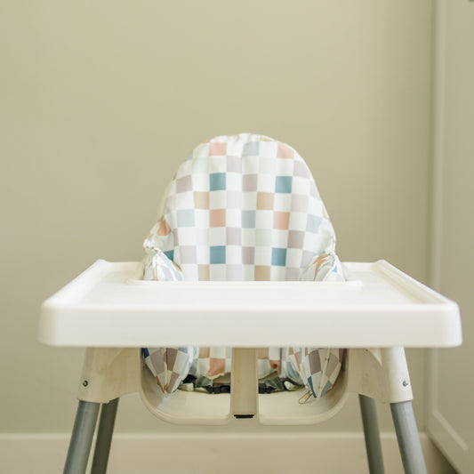 Multi Color Checker IKEA Antilop Cushion Cover