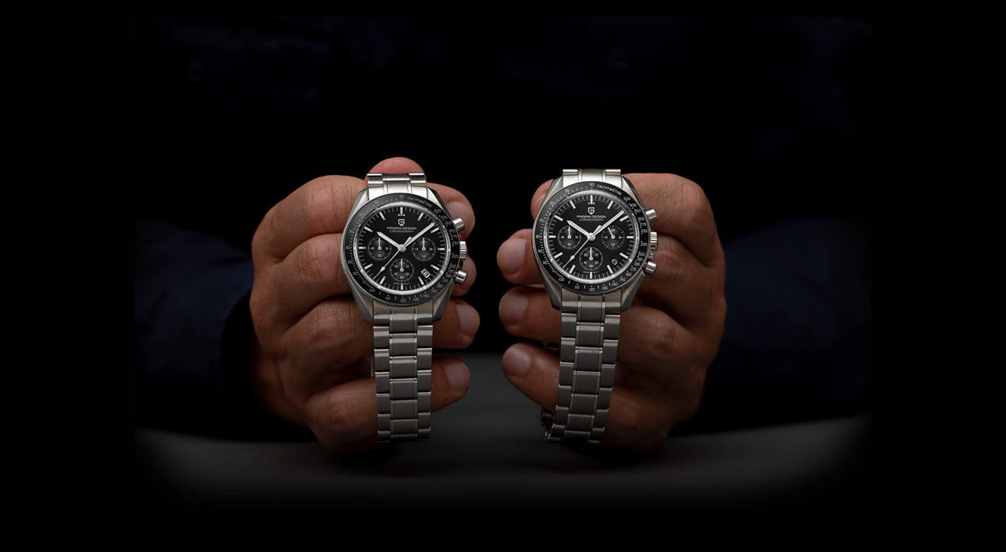 2023 New Men's Speed ChronoLux Quartz Watch: Luxury, Performance, and Elegance with Automatic Date and Sapphire Mirror
