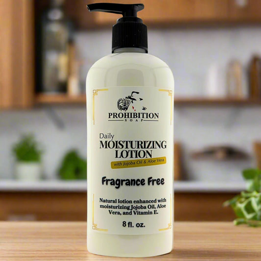 All Natural Fragrance Free Lotion