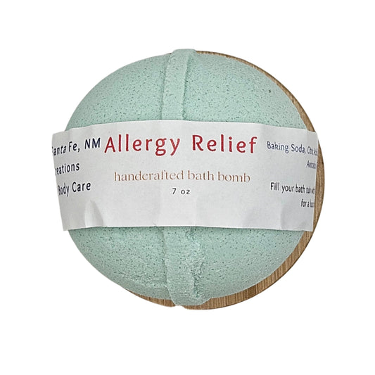 Seasonal Allergy Relief Bath Fizzies (Bombs)