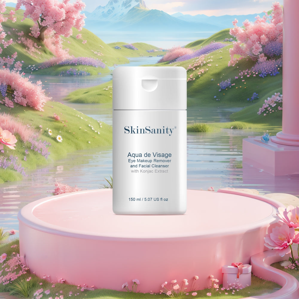 SkinSanity® Aqua de Visage Eye Makeup Remover & Facial Cleanser 5 fl oz