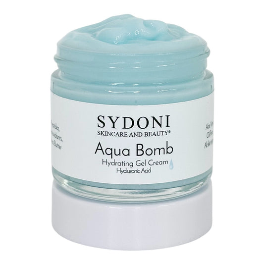 MOST LOVED! AQUA BOMB HYDRATING GEL CREAM with HYALURONIC ACID AND PEPTIDES 1.7 fl. oz.