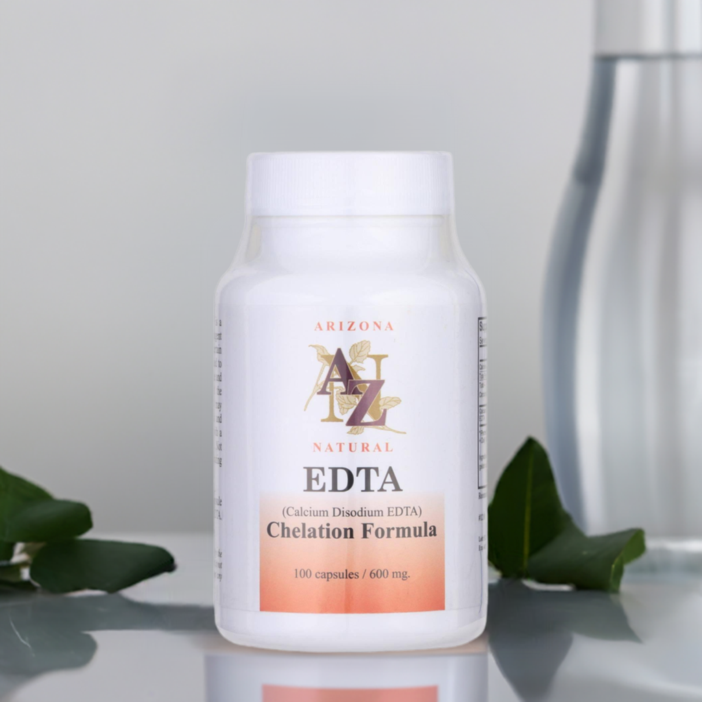Arizona Natural Resource Calcium Disodium EDTA - 600mg - 100 Capsules