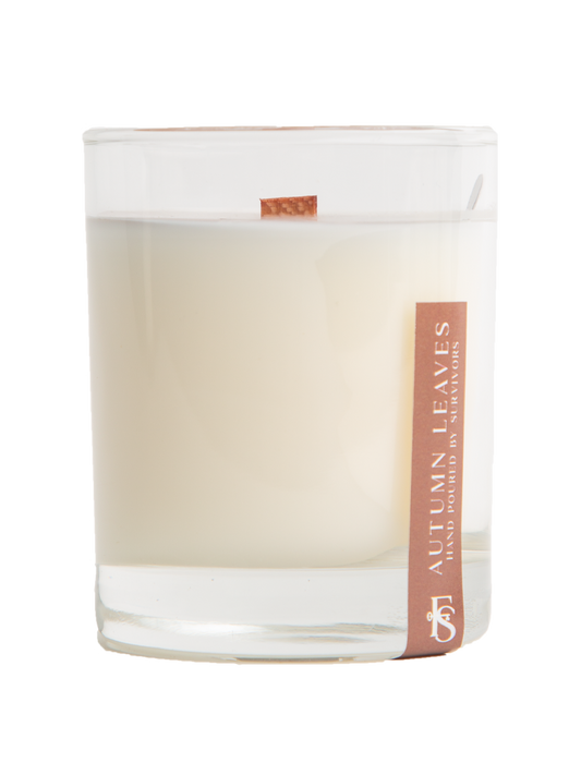Autumn Leaves 7.5 oz Wooden Wick Candle