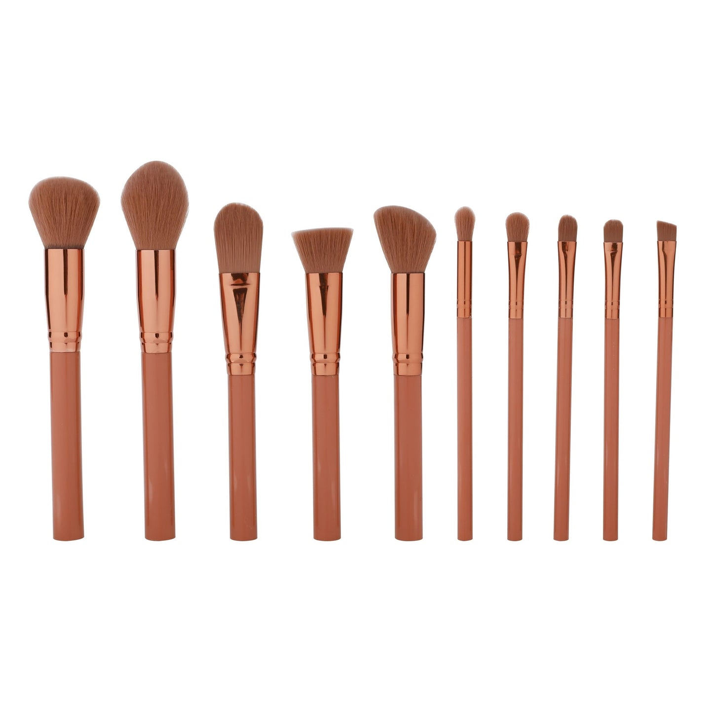 Makeup Brush Set - 10 Piece Makeup Brush Collection