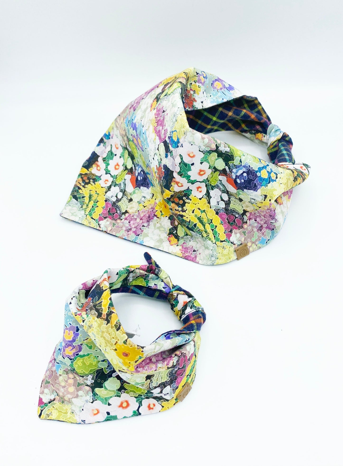 'Brett' Reversible Pet Bandana