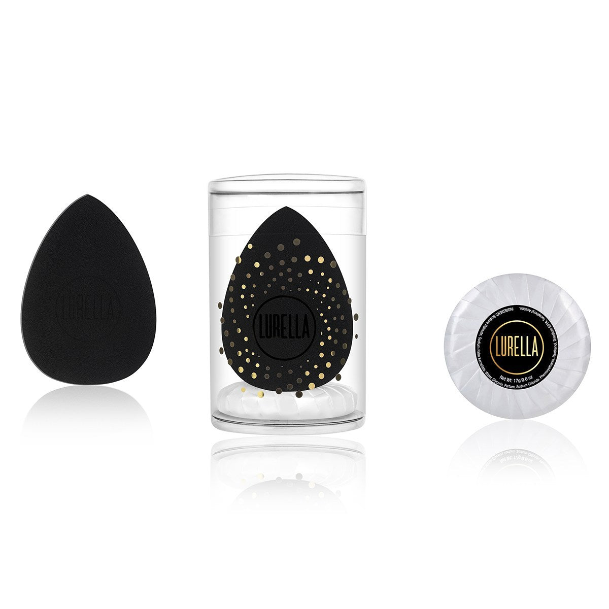 Teardrop Beauty Sponge - Black