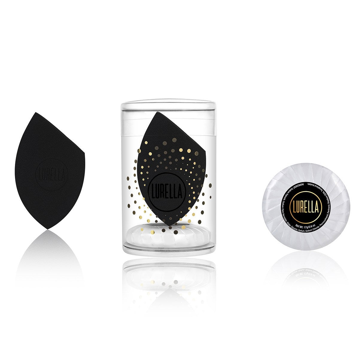 Angled Beauty Sponge - Black