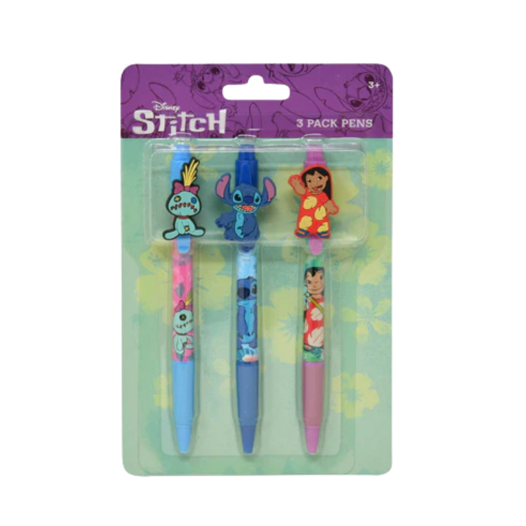 Disney Stitch Ballpoint Pens (3 pack)