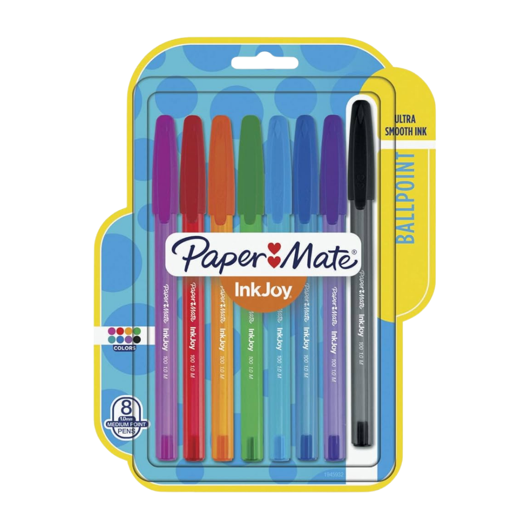 Paper Mate InkJoy Fashion Retractable Gel Pens (6 pack, Assorted Colors)