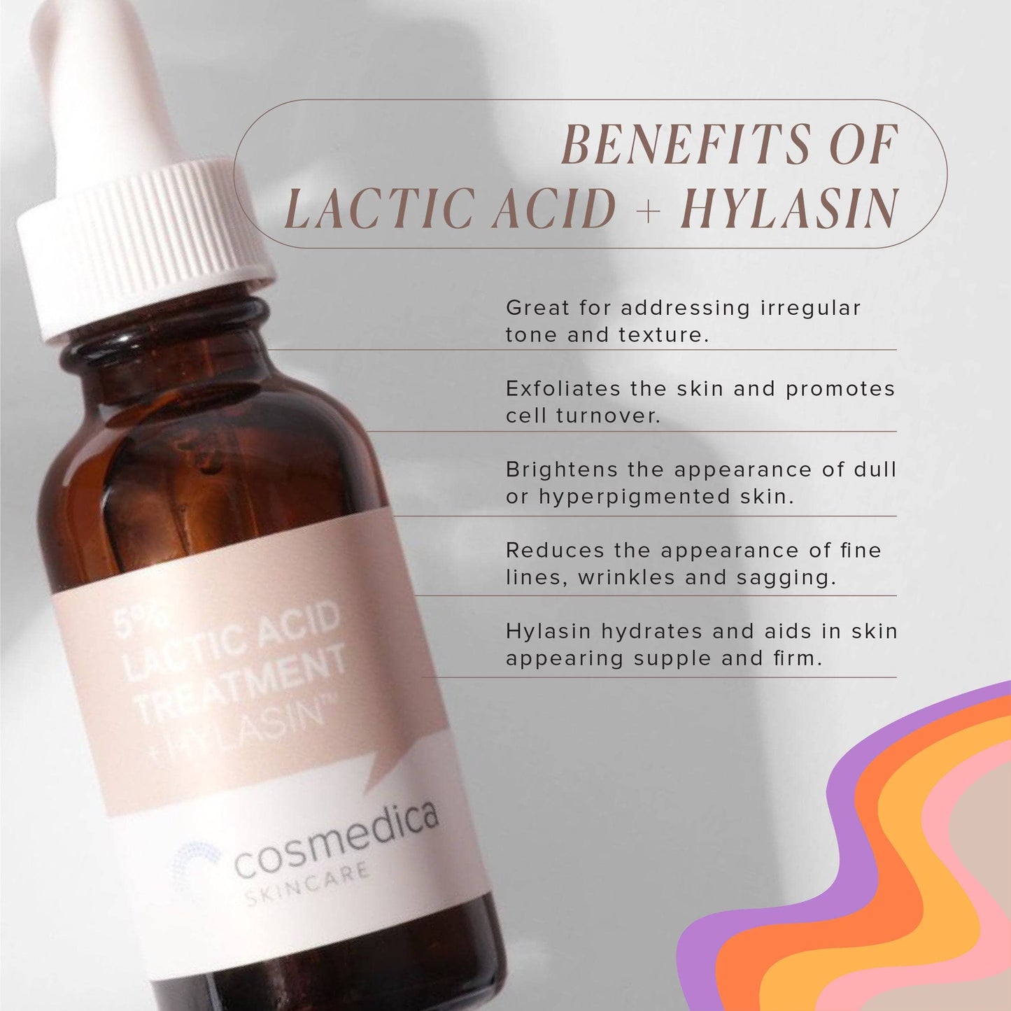 5% Lactic Acid Treatment + Hylasyn