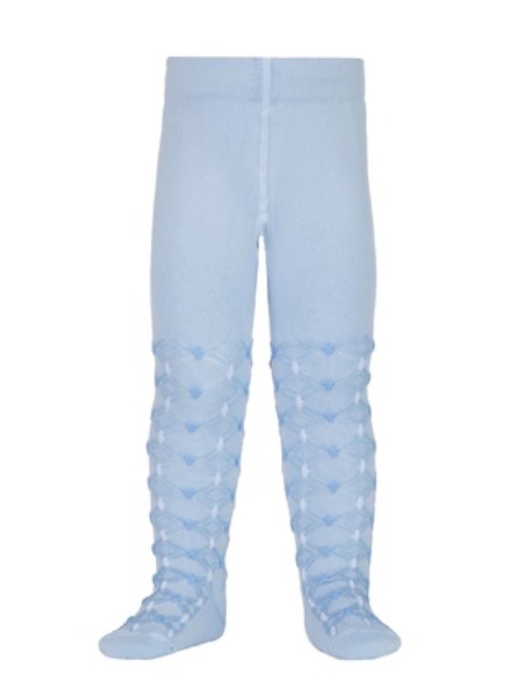 Conte-Kids Bravo #7С-44СП(215) - Cotton Tights For Girls 0/12m.-12/24m.
